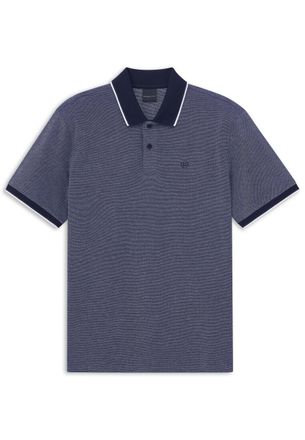 Bugatti Herren Polo shirt modern fit met subtiel borduursel
