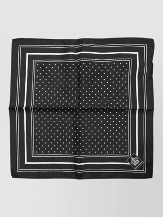 Dolce & Gabbana silk polka dot scarf
