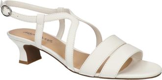 Easy Street Blissful Ankle Strap Sandal in White at Nordstrom, Size 7.5