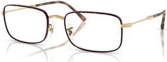 Ray-Ban 54mm Irregular optical glasses in Tortoise at Nordstrom
