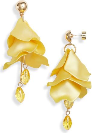 Nordstrom Petal Chandelier Drop Earrings in Yellow- Gold at Nordstrom