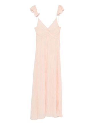Forte_Forte Forte Forte Womens V-Necked Long Dress
