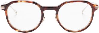 Kame ManNen 141 glasses - Brown