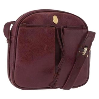 Cartier Pre-owned Cross Body Bags, female, Red, Size: ONE SIZE Pre-owned Vintage Shoulder Bag