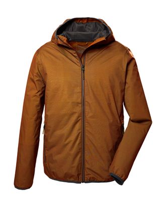 Killtec Outdoorjacke KILLTEC KOS 258 MN JCKT, Herren, Gr. 3XL, gelb (curry), Oberstoff: 100% Polyester (recycelt), Futter: 100% Polyester, Jacken Outdoorjacke