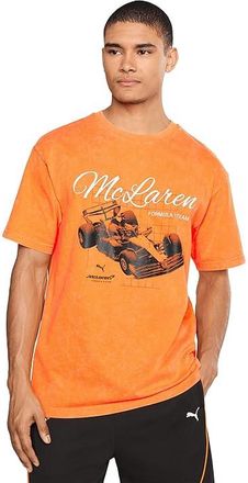 Puma McLaren Racing Graphic T-Shirt 2.0 Mens T Shirt Papaya : 2XL, Cotton