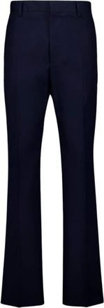 Ferragamo Broeken, Heren, Blauw, S, Katoen, Cotton Canvas Pants