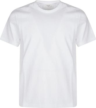 Saint Laurent Gecertificeerd Katoenen T-shirt - Heren - T-shirts - Wit - M - Katoen - Tops
