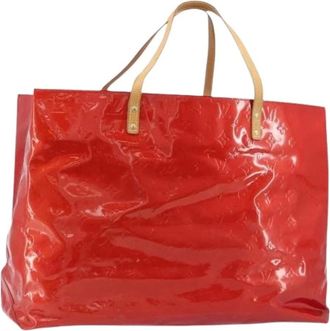 Louis Vuitton Pre-owned Tote Bags, female, Red, Size: ONE SIZE Pre-owned Vintage Patent Leather Tote