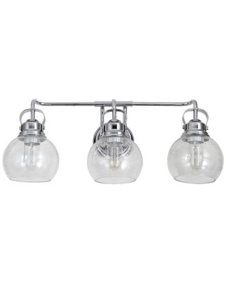 Jonathan Y Designs Jonathan Y Designs 3-Light Shirley Chrome Vanity Light