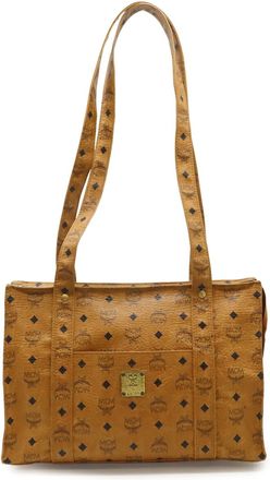 MCM Mcm Visetos Coated Canvas Shoulder Bag Tote Bag (Pre-Owned)