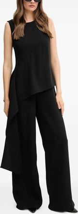 Sandro Ferrone Tuta intera asimmetrica - Nero