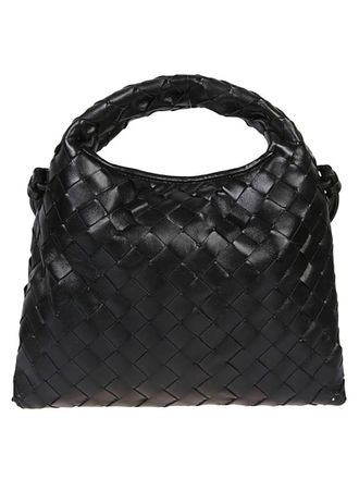 Bottega Veneta Black Hop mini leather handbag