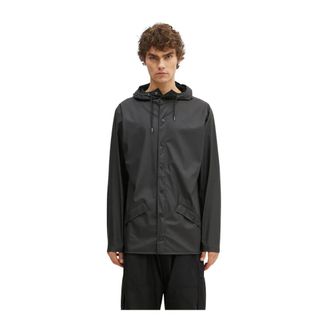 Rains Hombre, Chaquetas, Negro, Talla: S