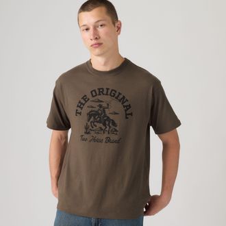 Levi's Graphic Vintage Fit Tee - Mens - XL - Brown