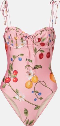 Agua Bendita &Eacute;bano printed swimsuit