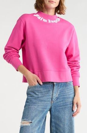 Palm Angels Mock Neck Sweater in Fuschia at Nordstrom Rack, Size Xx-Small