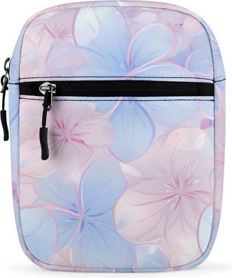 Generic Flowers Crossbody Bag Adjustable Satchel Cute Shoulder Bag Lightweight Sling Bags