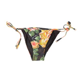 Dolce & Gabbana Flowers Bottom Bikini - female - Dolce & Gabbana - Bikinis - Multicolor - M - Swimwear