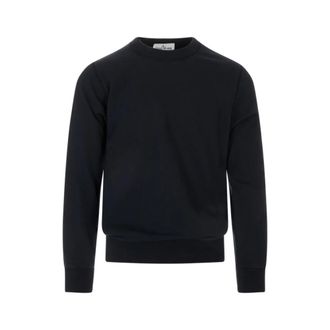 Stone Island Sweatshirts, male, Blue, Size: 2XL Cotton Fleece Sweatshirt