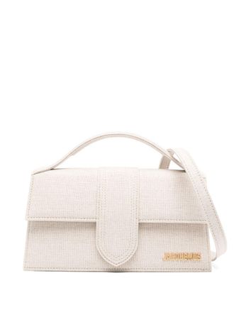 Jacquemus Le Grand Bambino canvas handtas