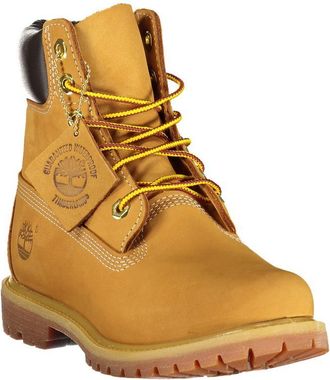 Timberland Nubuck Lace-Up Boot - Yellow