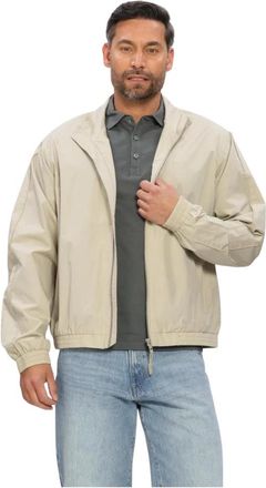 Elvine Thedros Jacket - Heren - Bomber jackets - Beige - L - Jassen