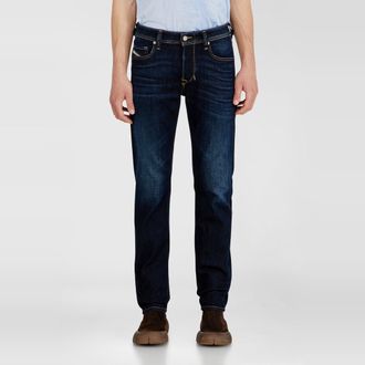 Diesel Regular Jeans Low Waist 1986 Larkee-Beex, Dark blue, Button fly
