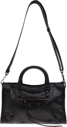 Balenciaga Handtas Le City Klein - Dames - Handtassen - Zwart - ONE Size - Katoen - Tassen