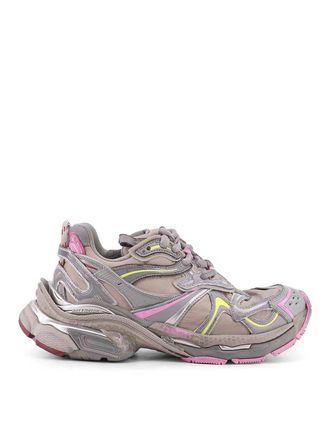 Balenciaga Nylon sneakers with leather inserts