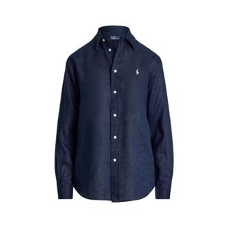 Polo Ralph Lauren Donna, Camicette, Blu, XL, new