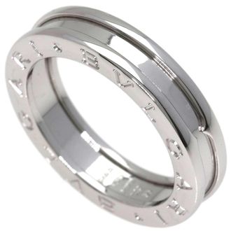 Bulgari White Gold (18K) Band Ring (Pre-Owned)