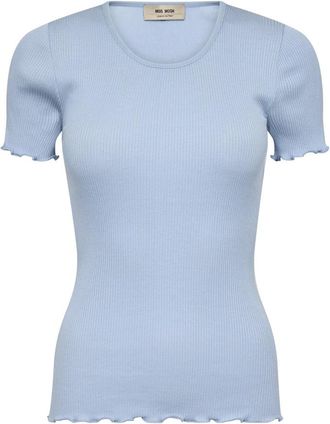 Mos Mosh MOS Mosh, Dames, Tops, Blauw, Maat: S/M Zijde