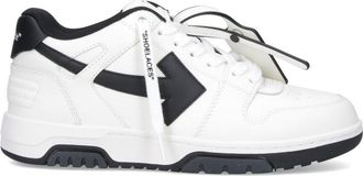 Off-white White Leather Out Of Office Sneakers