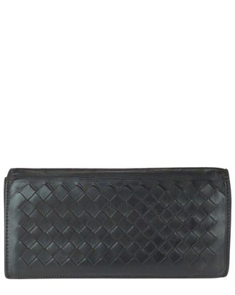 Bottega Veneta Intrecciato Long Wallet (Authentic Pre-Loved)