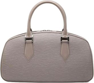 Louis Vuitton Pre-owned Jasmine - Dames - Vintage Handtas - Grijs - ONE Size - Leer - Vintage