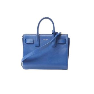 Saint Laurent Pre-owned Handbags, female, Blue, Size: ONE SIZE Pre-owned Sac De Jour Nano