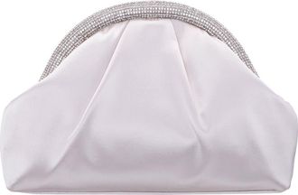 Nina Jane Frame Clutch in Ivory at Nordstrom