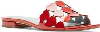 Frances Valentine Heart Slide Sandal in Red at Nordstrom, Size 6.5