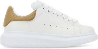 Alexander McQueen Oversized Sneaker - Dames - Sneakers - Wit - 38 EU - Leer - Schoenen