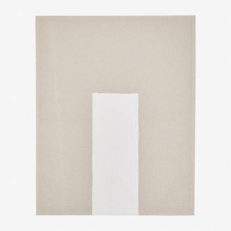 Sklum Sklum - Lienzo Decorativo En Lino Con Textura De Escayola (80x100 Cm) Antia