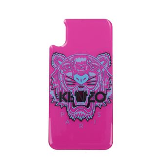 Kenzo I Phone X/Xs Frauens Silikonh&uuml;lle Fuchsia/Himmelblau