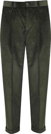 Daniele Alessandrini Corduroy Trousers In Cotton And Modal