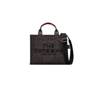 Marc Jacobs The Year Of The Horse Canvas Medium Tote Bag - female - Marc Jacobs - Shopping Bags - Black - ONE SIZE - Bags