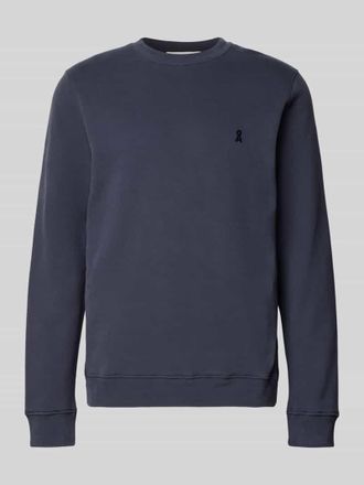 Armedangels Armedangels Regular Fit Sweatshirt aus reiner Bio Baumwolle Modell BAARO FLEECE in Dunkelblau, Gr&ouml;&szlig;e XXL