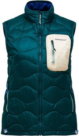 Peak Performance Helium Utility Down Vest Daunengilet f&uuml;r Damen | blau