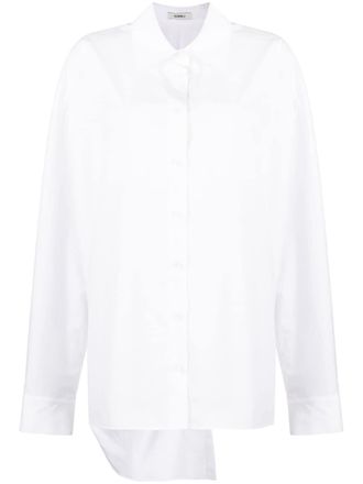 GOEN.J Camicia con dettaglio attorcigliato - Bianco