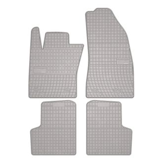 OEM Alfombrillas De Goma Para Coche: Fiat 500x Crossover (2014-2018) - Color Gris, Ajustadas