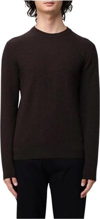 Brooksfield Trui met ronde hals - Heren - Ronde hals truien - Bruin - 2XL - Truien & Vesten