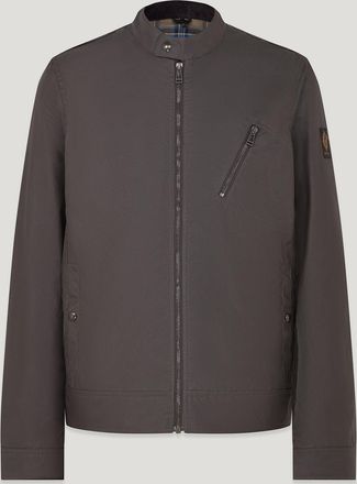 Belstaff Sideline Jacket Mens Waxed Cotton Tornado Grey Size 2XL
